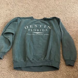 vintage destin crew neck